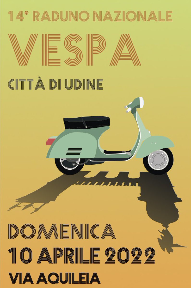 Si riparte! 10 aprile 2022! Via Aquileia, Udine! ✌🏻 #vespa #vespaclubudine #radunocittadiudine #udine #sempreinsella