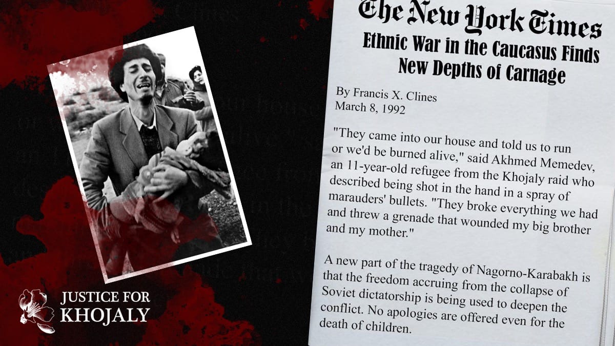 isst_gov_az's tweet photo. Xocalıya ədalət 30! 
Justice for Khojaly 30! 
 
Xocalı soyqırımı – bəşəri cinayət! 
Khojaly: war crime, crime against humanity, genocide! 

#JusticeforKhojaly 
#KhojalyGenocide 
#Khojaly30
https://t.co/ZVdBzz4WAq https://t.co/CpeJCOj4Do https://t.co/SEgH5DDipJ