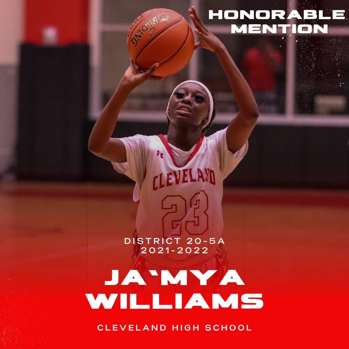 We’ve got another award winner for ya! 😎

Our lockdown defensive junior guard, Ja’mya Williams, received Honorable Mention for the 2021-2022 season! 💪🏾😤 We are proud of you Weezy! 🤗#LadyIndiansGBB #IndianNation #IndianPride #TXHSGBB🏀