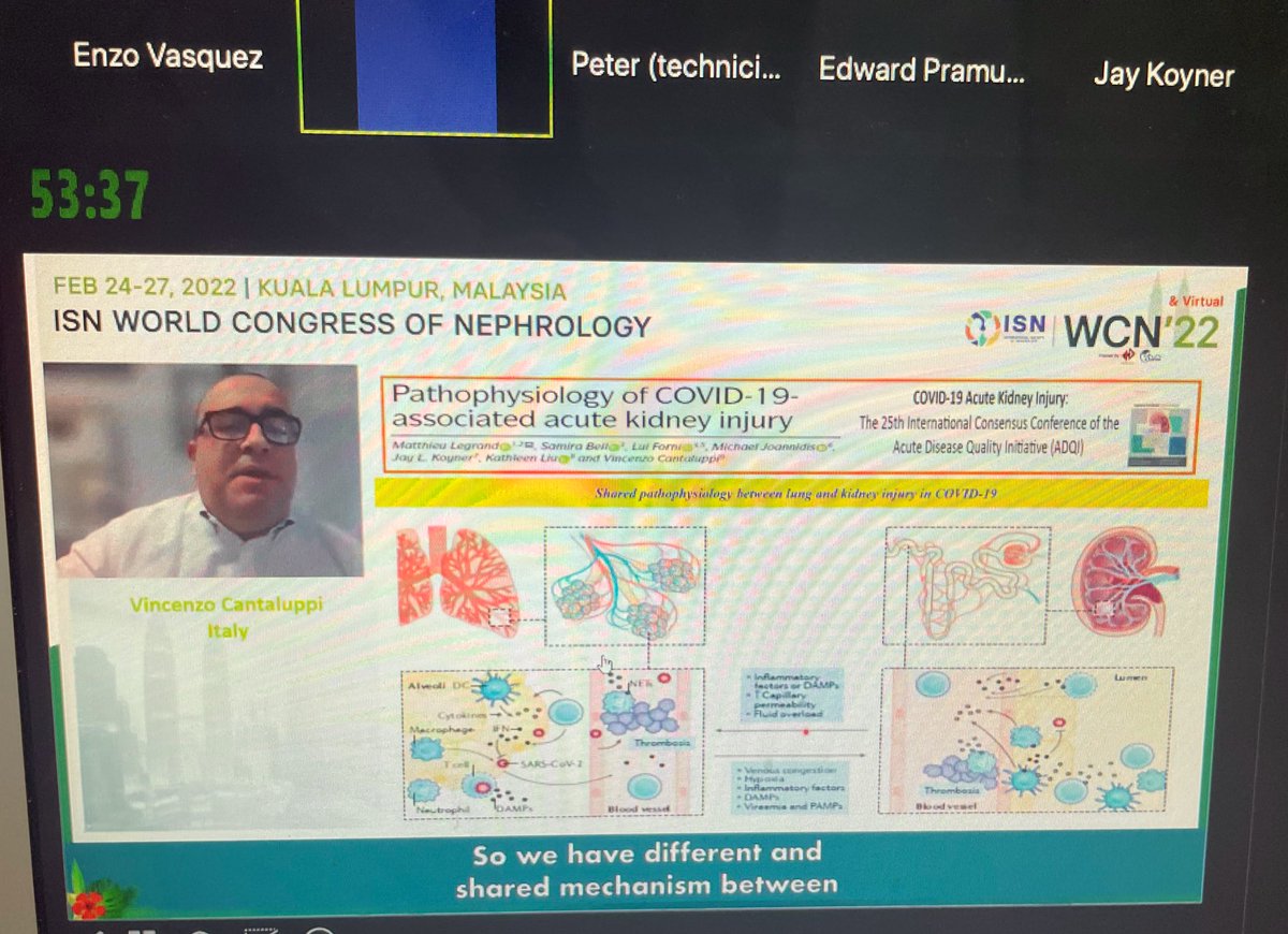 Enzo Vásquez (@renal_enzo) on Twitter photo First experience as Deputy Chair <a href="/ISNWCN/">World Congress of Nephrology</a>:
#Covid_19 Associated #AKI
#ISNWCN <a href="/ISNeducation/">ISN Education</a> First experience as Deputy Chair <a href="/ISNWCN/">World Congress of Nephrology</a>:
#Covid_19 Associated #AKI
#ISNWCN <a href="/ISNeducation/">ISN Education</a>