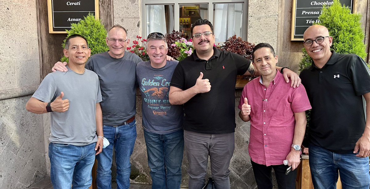 JPSimpkins's tweet photo. On our way home from a great visit to dear friends in Oregon USA 🇺🇸 &amp; Mexico 🇲🇽 - @cc_churches really is all about “being friends who enjoy God together” - our first &amp; defining distinctive!! https://t.co/k7OTtvDsmN