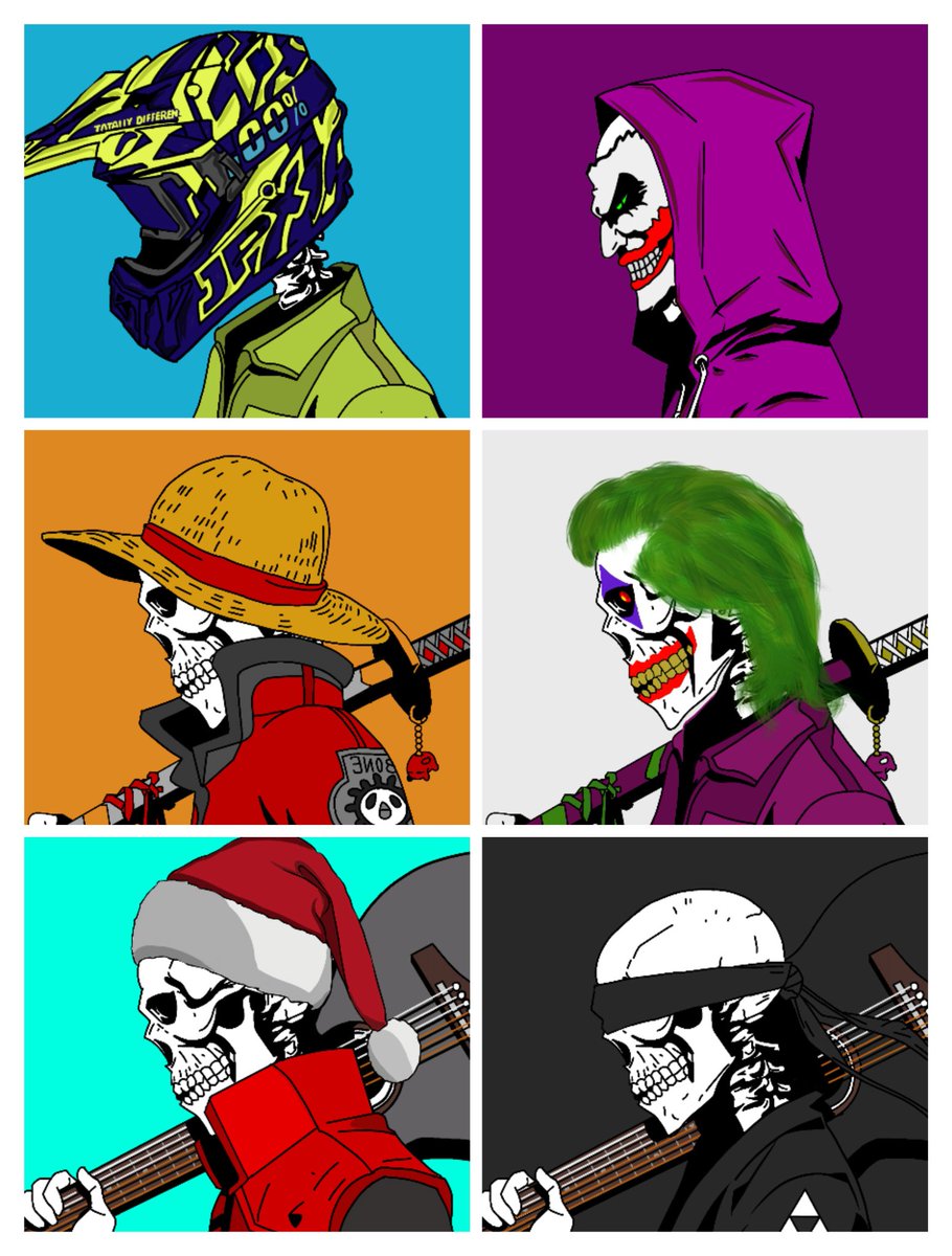 clonealiens's tweet photo. @CoC0NFT Skull assasin Nft 
Polygon blockchain
No gass fee
Fp : 0.001
https://t.co/NCV954jtIk

#nftbuyers #NFTCollection #NFT #NFTs https://t.co/HihgW0BzwO