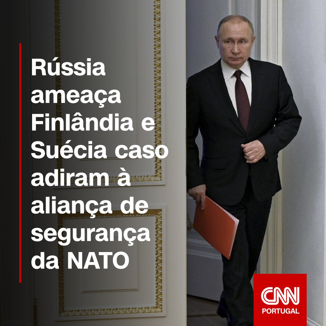A porta-voz do Ministério dos Negócios Estrangeiros russo disse que se a Finlândia ou a Suécia decidirem apoiar a aliança de segurança da NATO isso vai gerar uma “resposta séria“ por parte de Moscovo.

Saiba mais em swki.me/OuwHsSoh