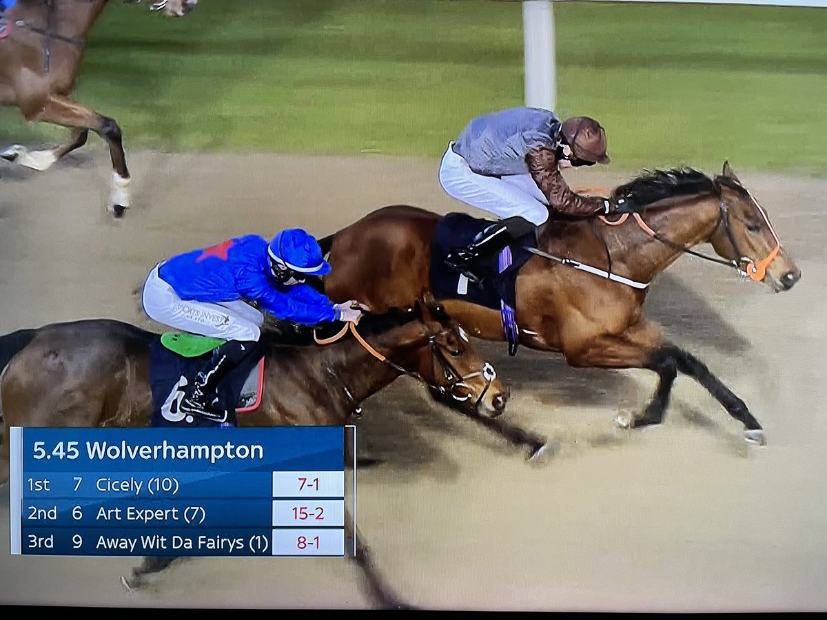 Neil Simpson (@neil_simpson5) on Twitter photo Great ride again from @OlliStammers <a href="/WolvesRaces/">Wolverhampton Races</a> Perfectly positioned through the race. Clearly you get on well with my lovely Cicely! Great ride again from @OlliStammers <a href="/WolvesRaces/">Wolverhampton Races</a> Perfectly positioned through the race. Clearly you get on well with my lovely Cicely!