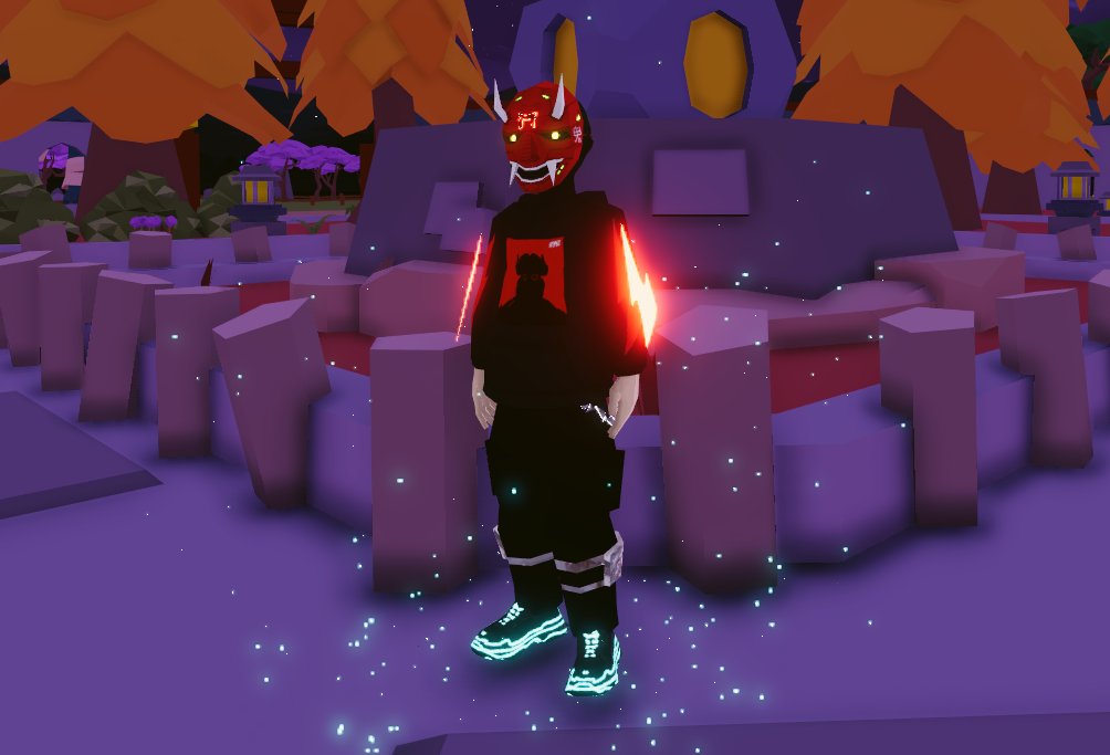 Fit of the day 😎
Oni Mask by <a href="/ArcadiaDCL/">Arcadia</a> 
M by <a href="/MetaDojo/">MetaDojo</a> 
Akira Hoodie by <a href="/RTFKTstudios/">RTFKT</a> 
HODL Cargos by <a href="/HODLCEO/">formerly HODLCEO (now UncleHODL)</a> 
Triple Shoes by <a href="/metawearable/">MetaWear</a> 

#Decentraland #Crypto