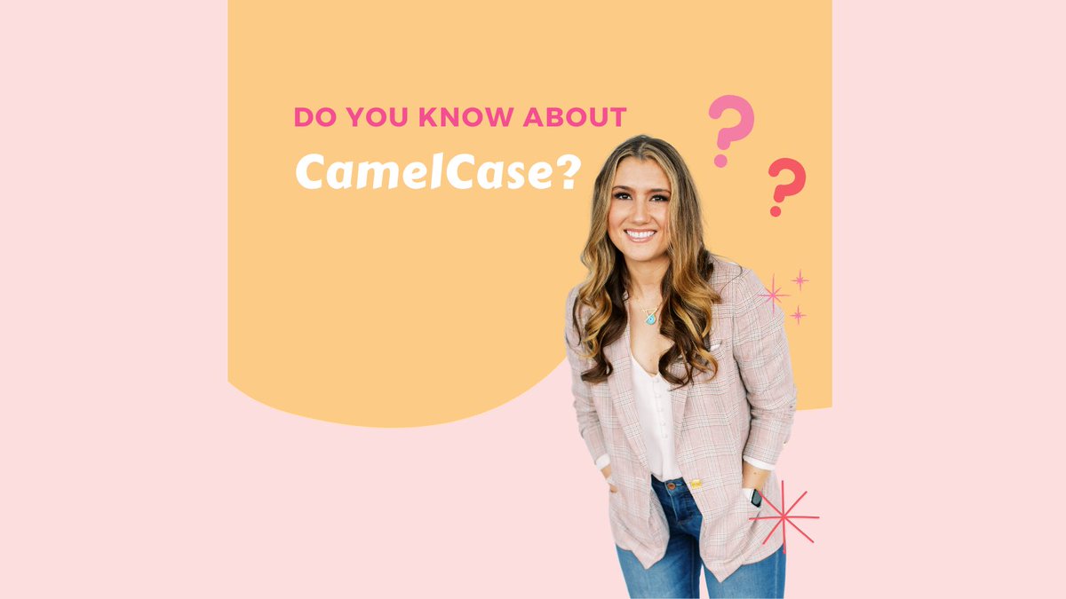 ashleycoffey_'s tweet photo. Do you know about using CamelCase to make your hashtags accessible? 🐫 Using 'CamelCase' for hashtags- #ABitLikeThis, means screenreaders used by people who are blind or visually impaired will hear the words individually rather than as a long, incoherent word. #a11y #CamelCase https://t.co/IuvJFFYofi