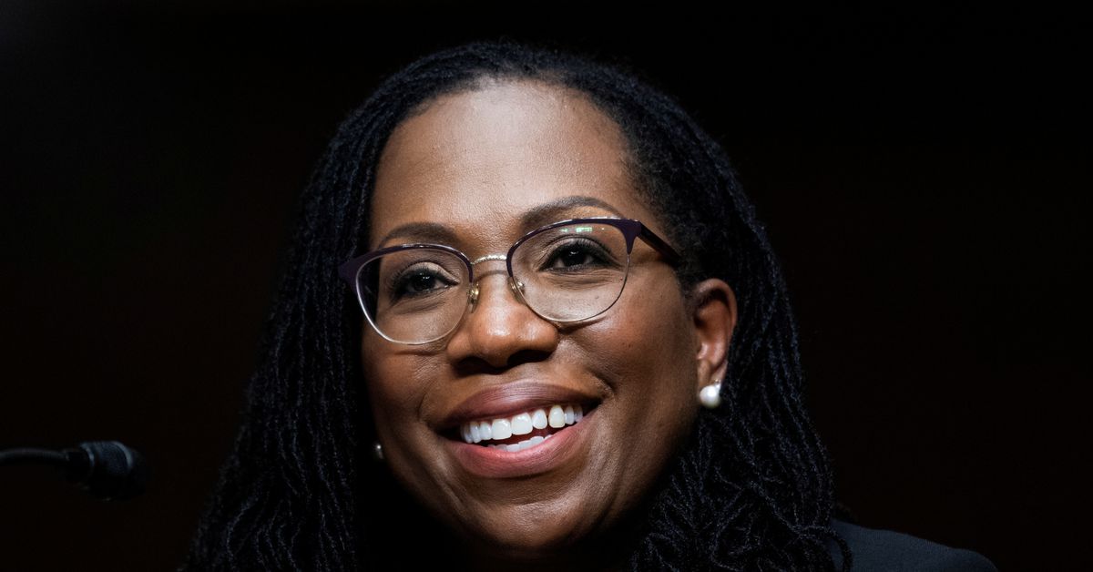 Reuters's tweet photo. Biden picks Ketanji Brown Jackson as historic U.S. Supreme Court nominee https://t.co/9HyIyvkuw8 https://t.co/Me3XGSXwnp