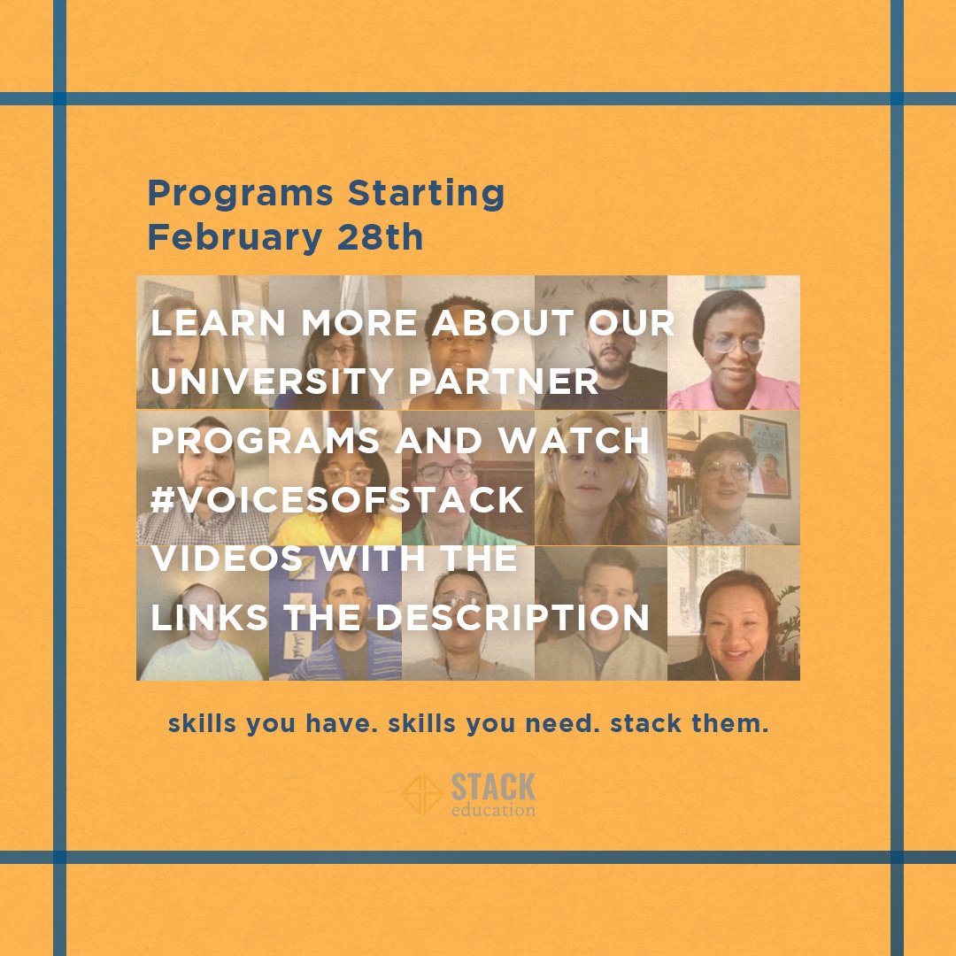 Stack Education tweet media