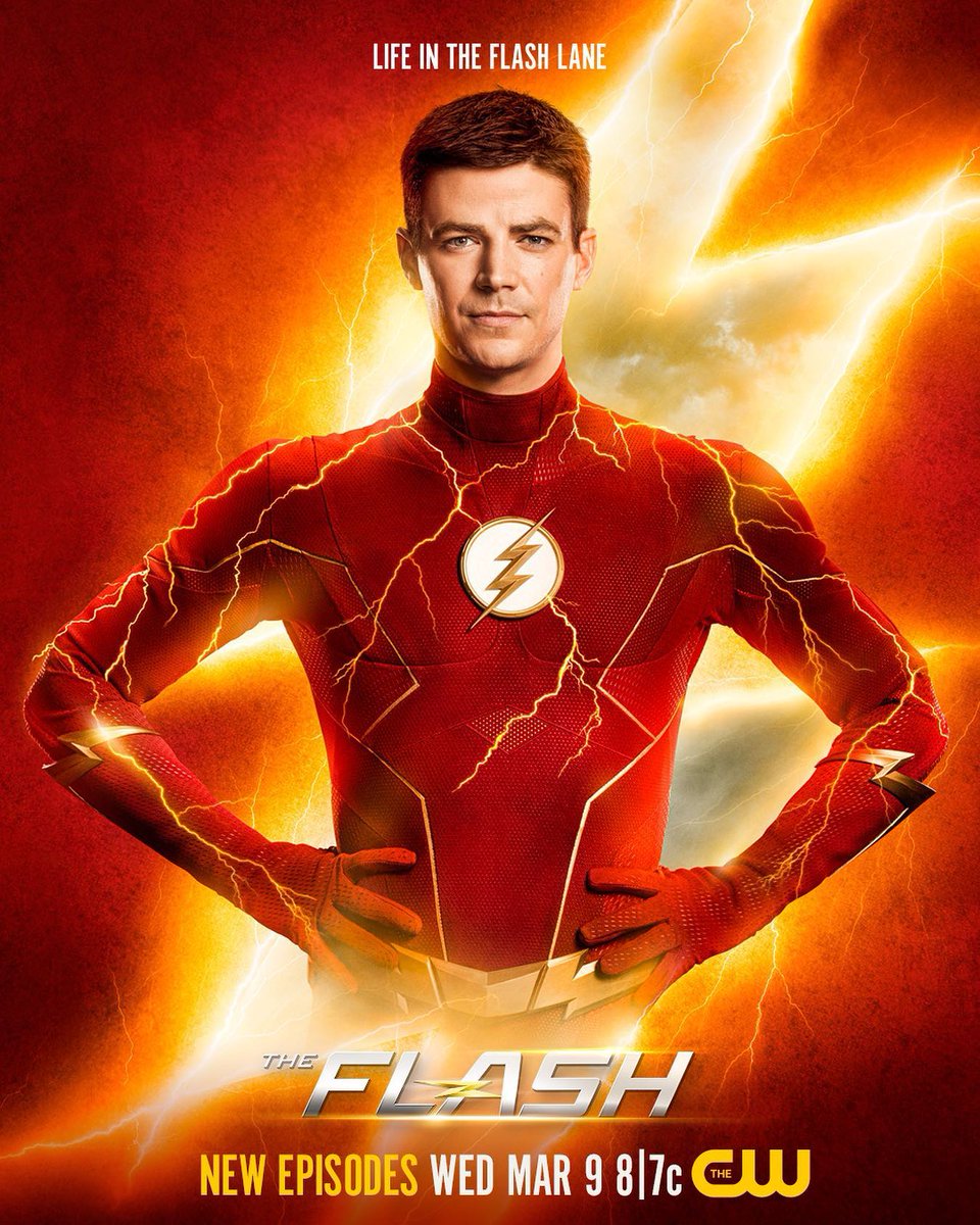 ┆news┆↬ 📷 Grant on a brand new post for The Flash promoting new episodes coming in March via The Flash's Instagram 10 minutes ago 
( Cwtheflash )

▸ 🇺🇸 repost: “Barry is faster than ever. New episodes of #TheFlash return Wednesday, March 9 on The CW."

2/25
-
 #GrantGustin