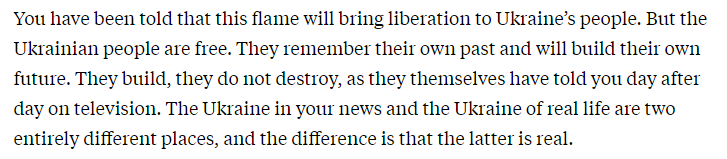 "The Ukraine in your news and the Ukraine of real life are two entirely different places, and the difference is that the latter is real."-Ukrainian President Volodymyr Zelensky.
The reason why independent journalism is needed.
<a href="/zoo_bear/">Mohammed Zubair</a> <a href="/MnshaP/">Manisha Pande</a> <a href="/TheDeshBhakt/">The DeshBhakt 🇮🇳</a> <a href="/Memeghnad/">meghnad (Nerds ka Parivaar)</a>