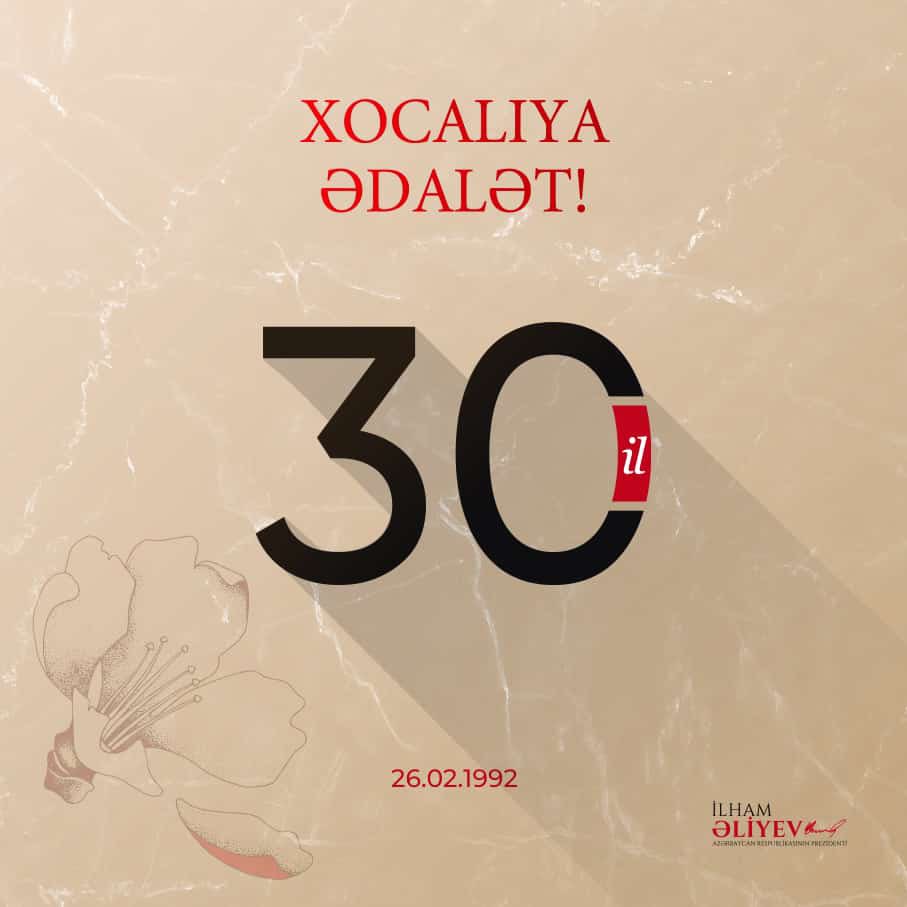 #JusticeforKhojaly 
#KhojalyGenocide 
#Khojaly30