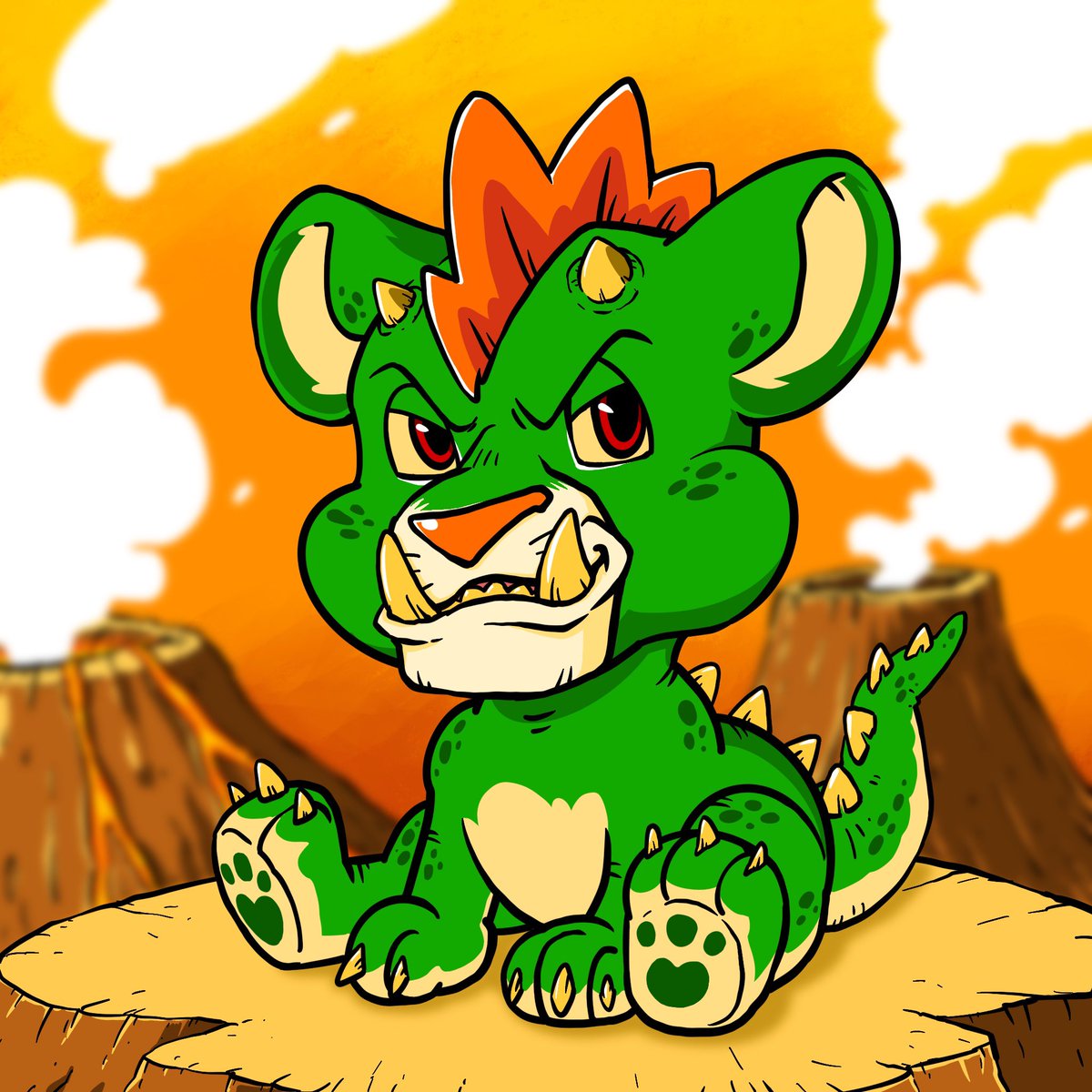 Auction finish!⏰🔥
Thank you again <a href="/BertoFromDaBlok/">High Bids</a> to support my tiny roar!🥰🙏
<a href="/cryptocomnft/">Crypto.com NFT</a> 
Check out this collection here!
crypto.com/nft/collection…
#cryptocomnft #Cryptocom #cro #crofam #FFTB #NFTSold #nfts