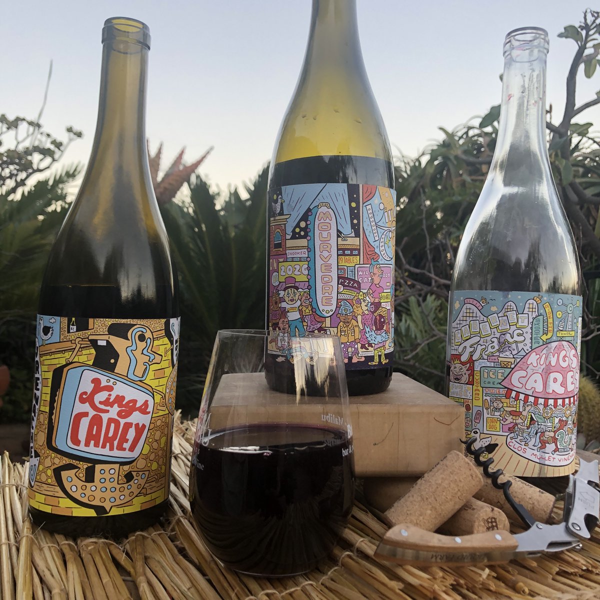 We're excited to have James Carey  <a href="/JamesSparksWine/">James Sparks</a> w us for our March Virtual Tasting, Fri, 3/18! Let us surprise you with these innovative wines! RSVP cheesestorebh.com/virtual-march-… #virtualtasting #centralcoast @hawkkrall does the #winelabelart