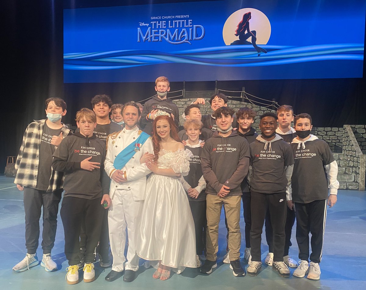 Such a great performance of The Little Mermaid at Grace Church. Always fun chaperoning a bunch of choir kids from <a href="/FJHChargers/">Fishers Junior High</a>!