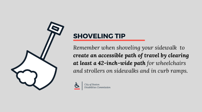 Don't forget freezing temperatures 🥶 are forecasted for overnight so please shovel sidewalks as soon as possible to avoid icy conditions on Saturday.  

Also please keep in mind when you are clearing your sidewalk to make a 42-inch ♿️ accessible path.