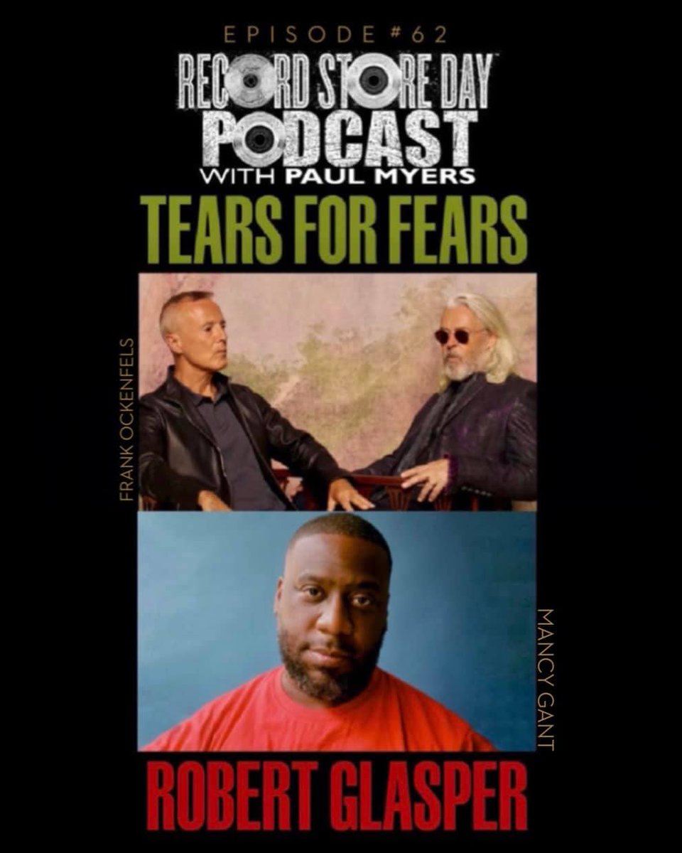REMINDER: all three men pictured below have new albums in record stores today and are together on the new episode of the #RSDPodcast

FREE at bit.ly/RSDPODCAST 
That is some value for money right there. 

@tearsforfears THE TIPPING POINT
@robertglasper BLACK RADIO III