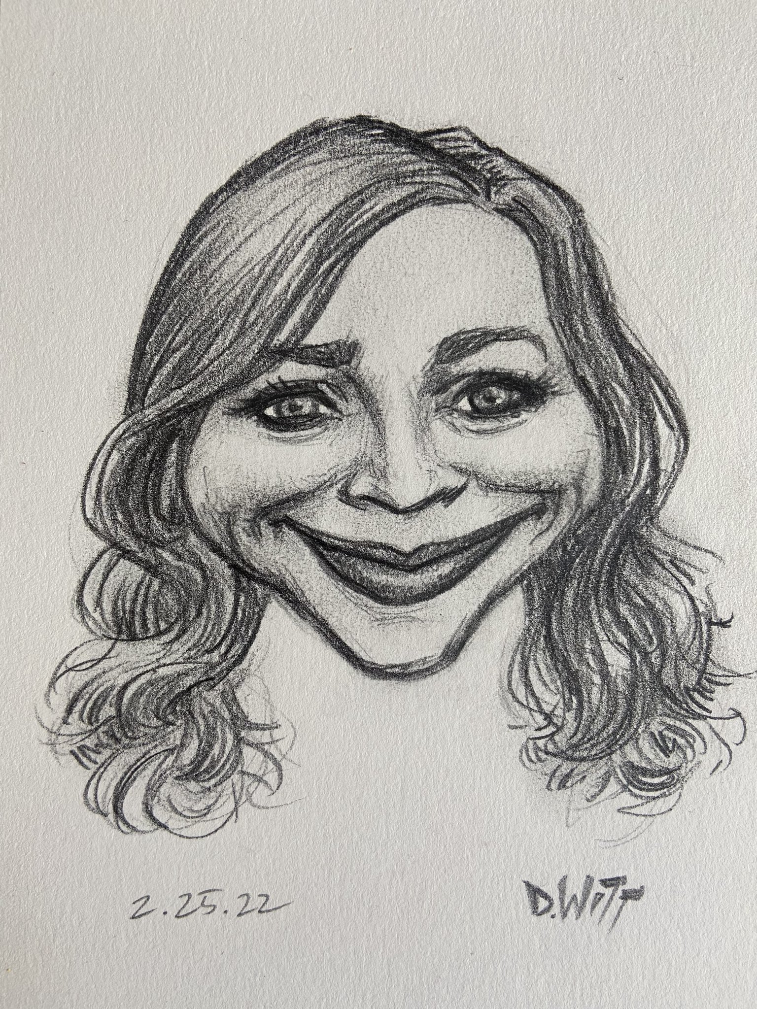 Today s caricature practice: Happy Birthday to Rashida Jones!
Also, Putin, go fuck yourself. 