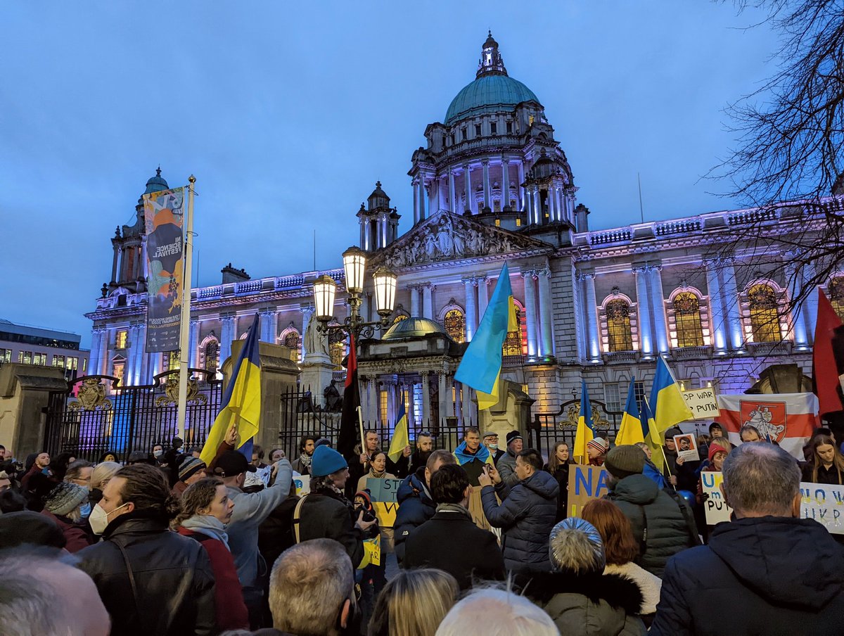 Belfast stands with Ukraine