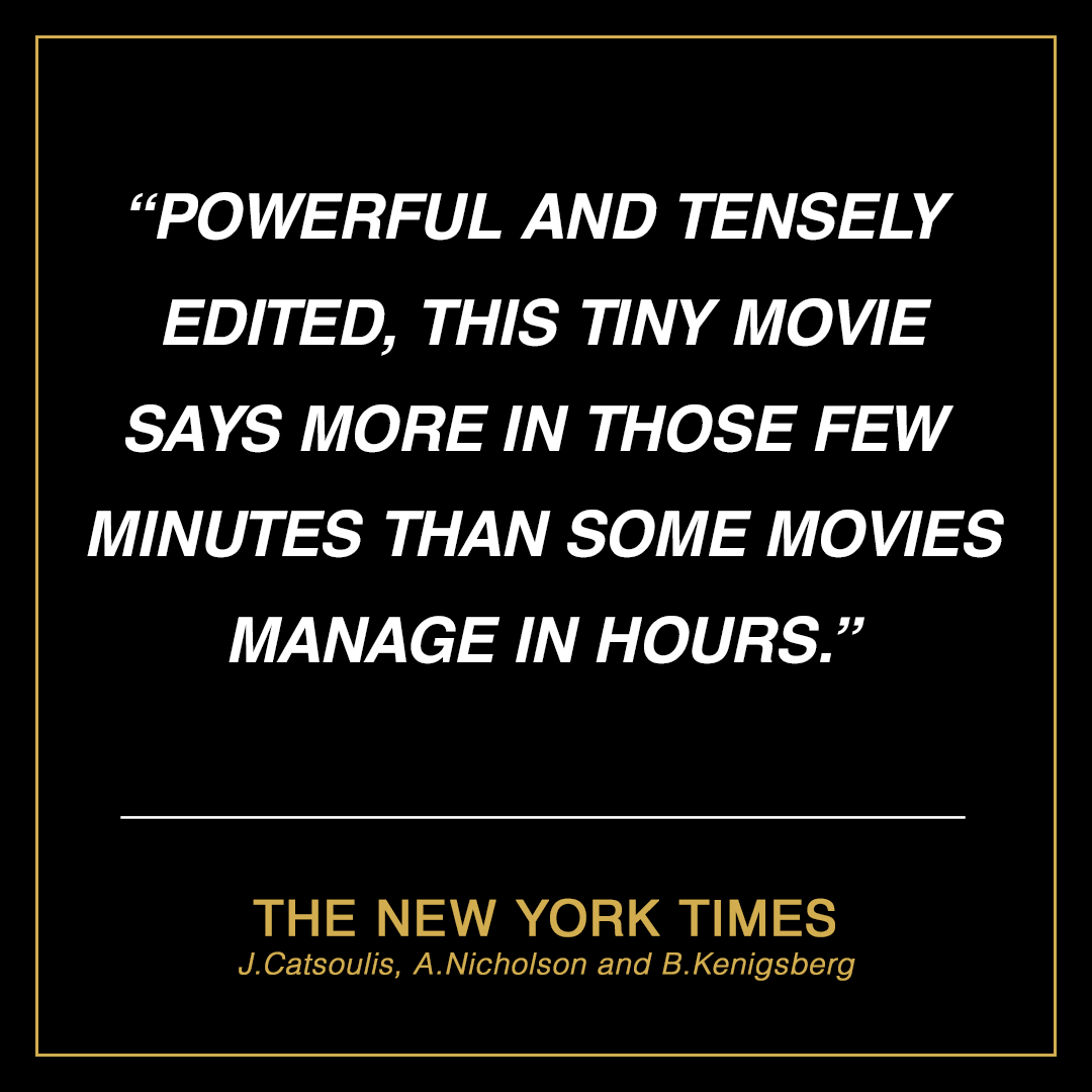 - @NYTimes
——
#TheLongGoodbye
For your consideration | Best Live Action #ShortFilm