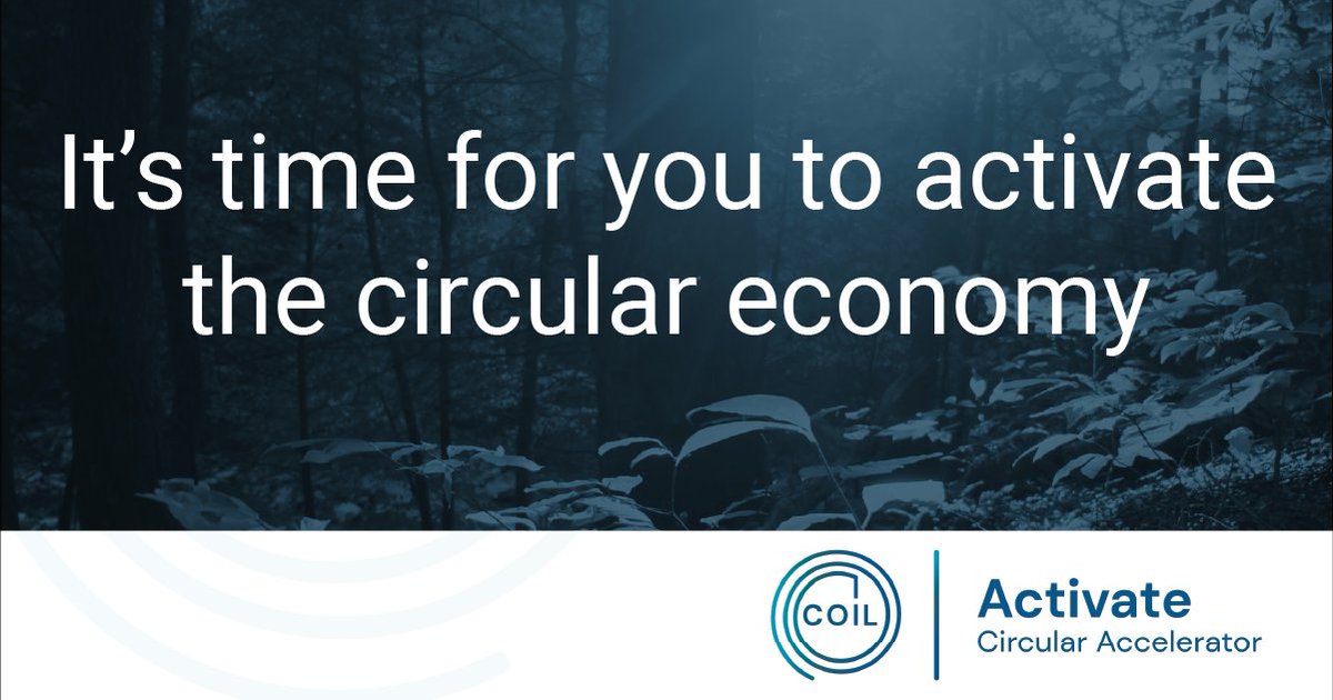 COIL_CE's tweet photo. Looking to scale your #business in a #sustainable way?  #COIL Activate Accelerator applications are open until March 11.  Learn more and register for our info session Wed Mar 2 at: https://t.co/5abSdUWVhs #AcceleratingCE #CEhappenshere #opportunity #innovation @InnovateGuelph https://t.co/FKWtc0lEz9