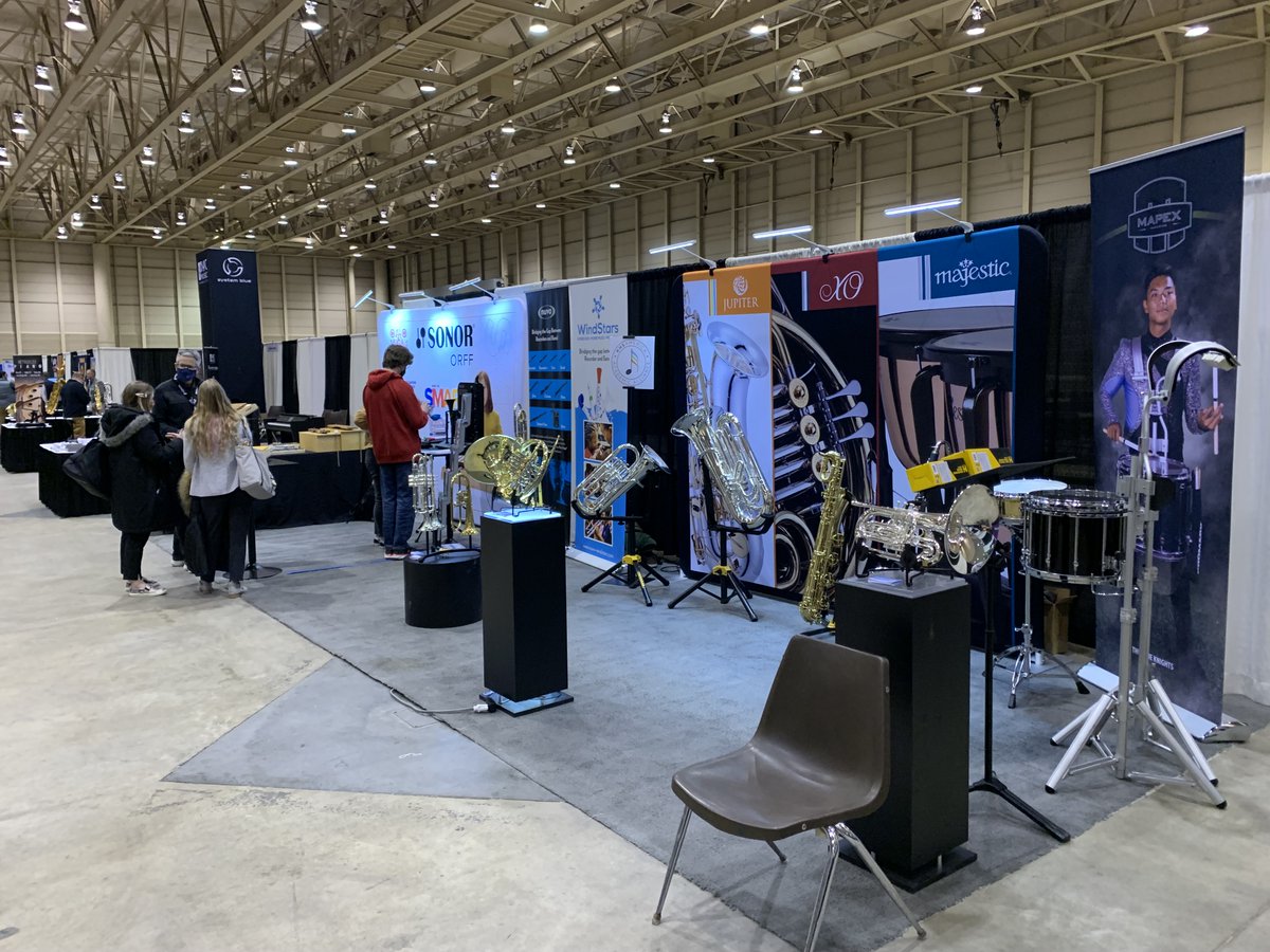 JupiterWinds's tweet photo. Come visit our booth at Kansas MEA! #jupiterbandinstruments #kmea2022 https://t.co/IKAA2vtjmO
