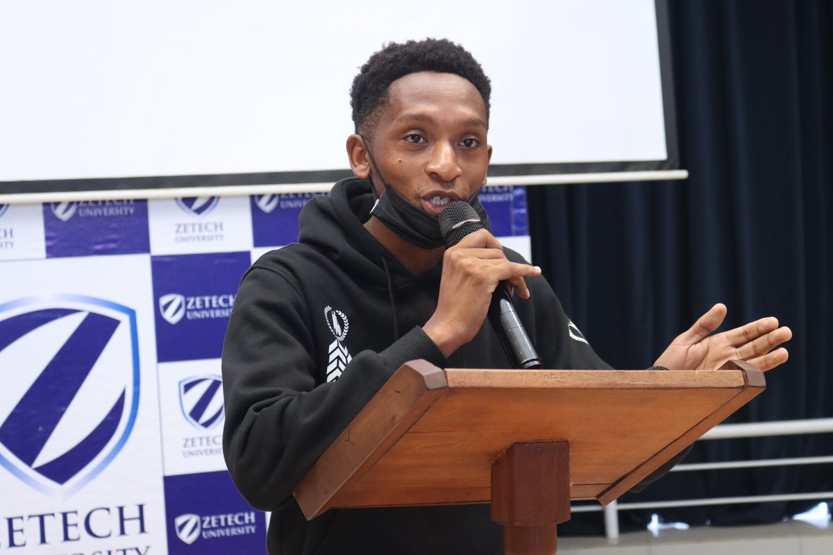 ZetechUni's tweet photo. "If the rhythm of the drumbeat changes, the dance step must adapt."

There was no better way to wrap up the week!

Thank you @ktnnews @ktnhome_ @StandardKenya @KTNNewsKE  for delivering an insightful career talk.

#InventYourFuture https://t.co/IS21P2DETP