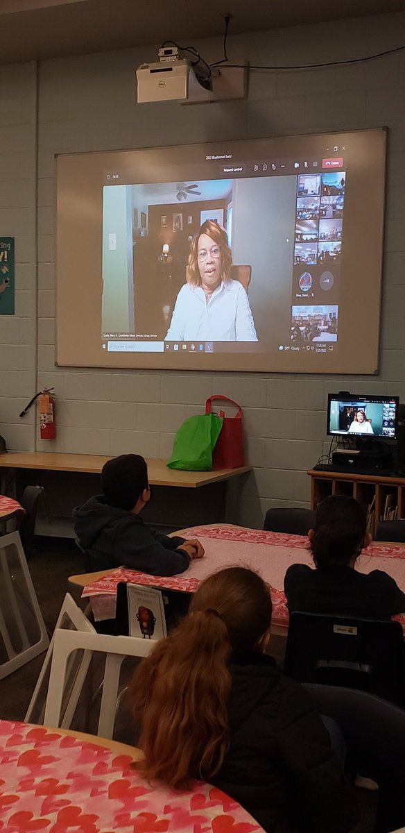 rmorales_HDHES's tweet photo. Bluebonnet Bash is starting and we are listening to our author shout outs.
The kids are in awe that they got personalized videos from the author.
@RitaLorraine
@Sparks_Interest
#librarianbrags
#bluebonnetbash https://t.co/pQOhy7Ylpn