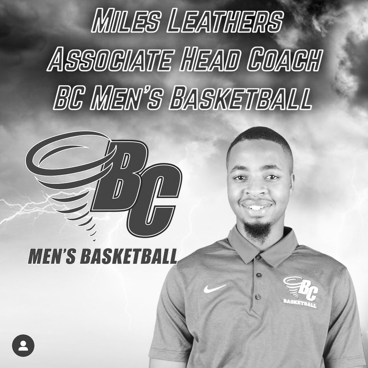 My favorite coach just got a promotion. Proud of you brother! <a href="/Miles_Leathers5/">Miles Leathers</a>