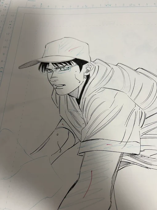 302話ペン入れ終了。
結局
ネーム1日
下書き3日
ペン入れ4日
かかってしまった〜笑

明日からは303話ネームです! 