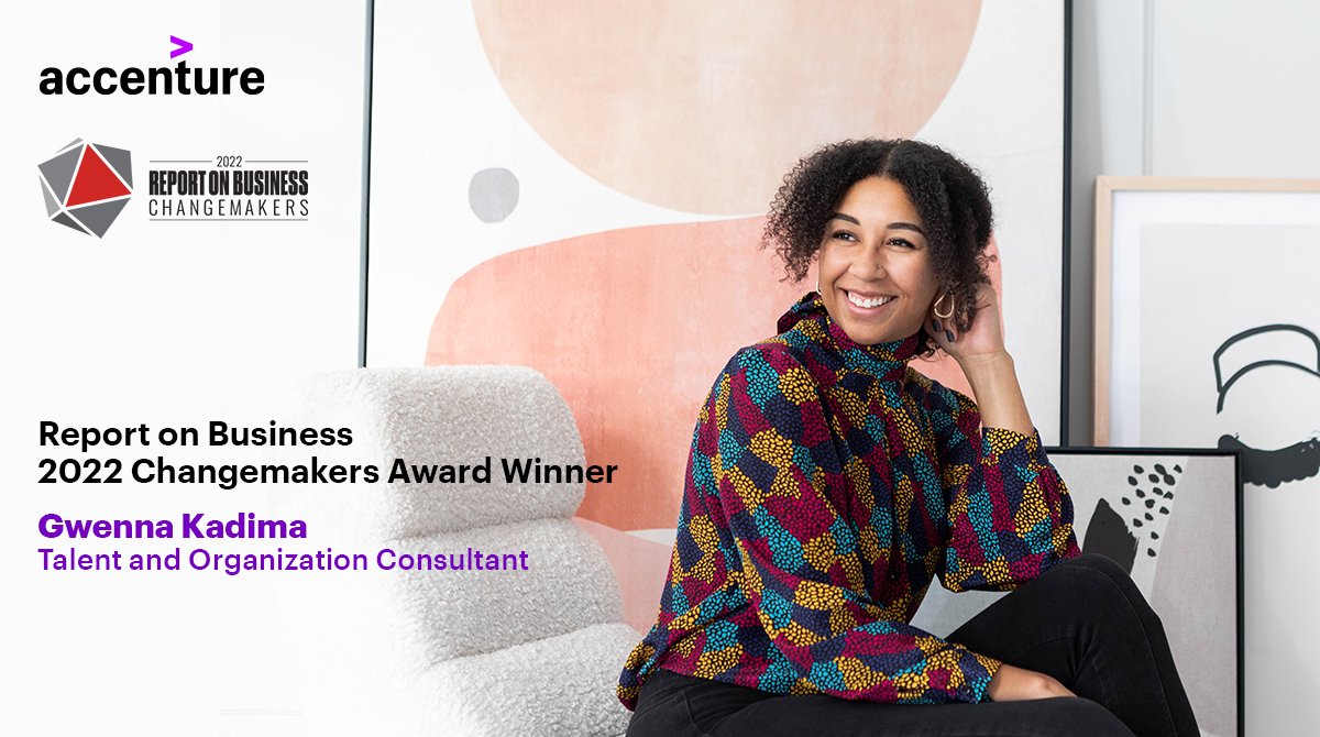 I am humbled and honoured to be a recipient of The <a href="/globeandmail/">The Globe and Mail</a> 2022 ROB #Changemakers award for my efforts in addressing anti-black racism through my work at <a href="/Accenture/">Accenture</a> and beyond. #BlackGirlMagic 

theglobeandmail.com/business/rob-m…