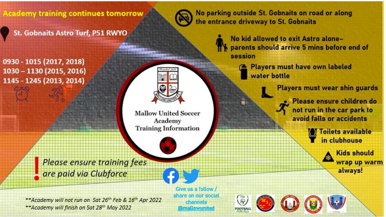 Mallow United AFC tweet media