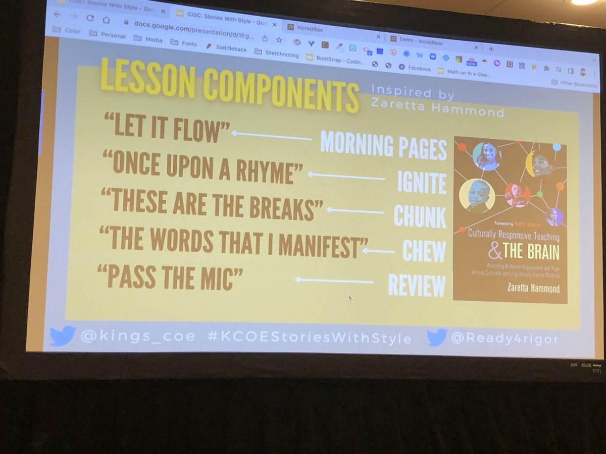 TweetsNoelle's tweet image. #KCOEStoriesWithStyle is LIT. This WILL be everywhere, friends. Every student should have the opportunity to express themselves through culturally responsive music and art! @enorris13 @edcampOSjr @CISCSymposium #cisc2022