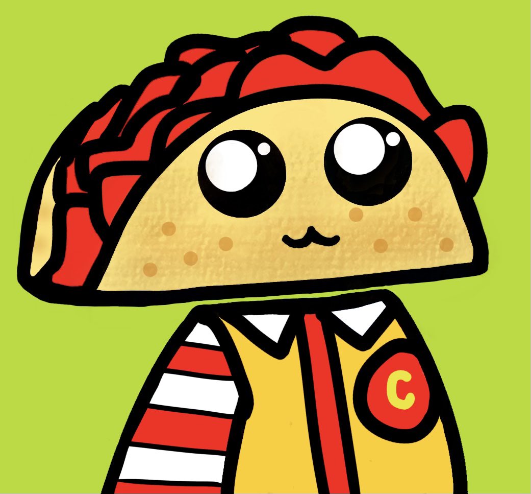 NftCrunchy's tweet photo. Go check our collection on OpenSea! Link in bio #NFT #NFTCollection #nftart #NFTartist #NFTCommmunity #nfts #McDonalds #Tacos https://t.co/llhLylgRWv