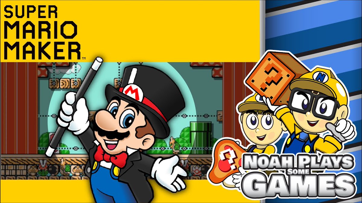 NoahMakesTweets's tweet photo. #SuperMarioMaker #SuperMarioMaker2 Me and my bro are playing some of my favorite levels in Super Mario Maker!

Was Super Mario Bros. 3 really just all just a play?
Is Donkey Kong a certified doctor?
Will Mario finish his Walmart Run?
Find out below!
https://t.co/CnYfx6LcCH https://t.co/psE1paRXTk