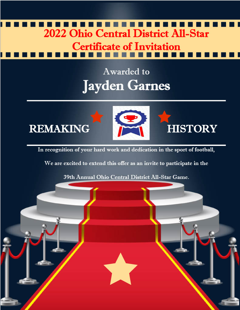 <a href="/JadynGarnes/">Jadyn Garnes</a> On behalf of the Ohio Central District Allstar Committee, you have been selected to participate in the 2022 Allstar Game happening tis summer. Please register ASAP with this link to secure your roster spot. Congratulations capcitypreps.com/allstarform