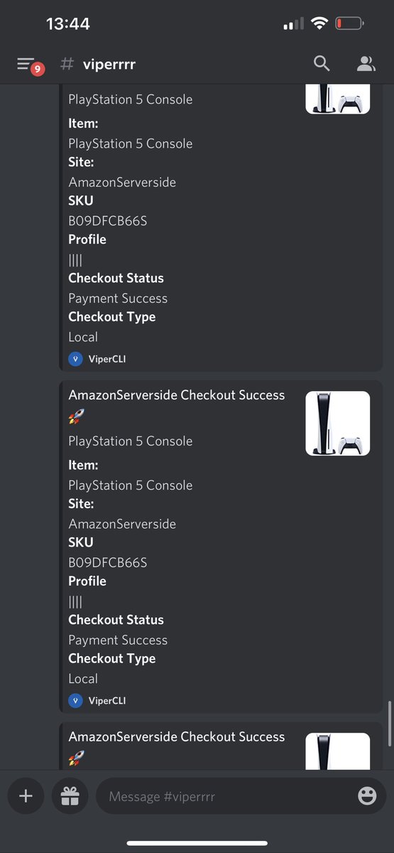 Renewals paused and still hit a 3 piece with 15 accounts going. @ViperAIO_ We are all ready for the YS drop tomorrow too 🐍