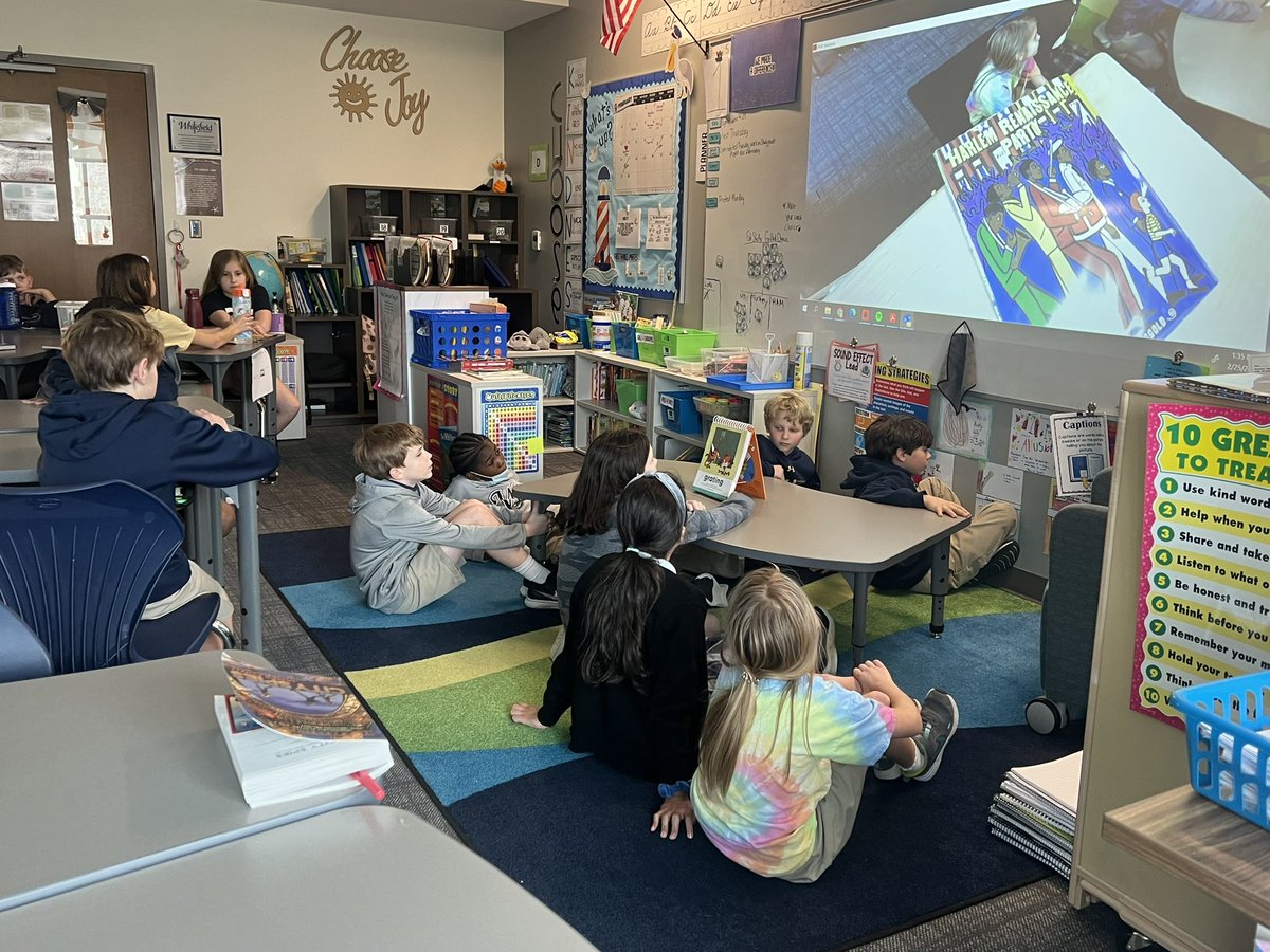 WA4thDavid's tweet photo. From the Black History Month assembly, to hearing Whitefield Academy’s jazz band, having wonderful books read to us, reading articles, and viewing beautiful bulletin boards, we have thoroughly enjoyed learning about the Harlem Renaissance! #whitefieldacademy https://t.co/0DsIbThONi