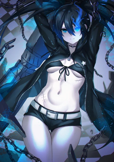 #ブラックロックシューター #BRS 
もう逃げないよ 