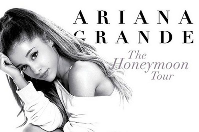 ArianatorFallen's tweet photo. Ariana Grande opening The Honeymoon Tour seven years ago https://t.co/QLOZ1OUpMK