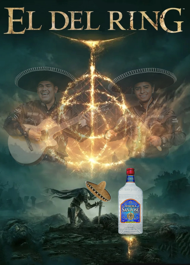 _Jerricho_'s tweet photo. Faut croire que j'avais du temps libre aujourd'hui... mais pas assez pour mater un tuto Photoshop pour autant 🤣 Et vous, à quoi vous jouez ce week-end ?
#eldenring
#GOTY
#boireouconduire
#mariachis
#playstation5
#eldel
#caramba
#photoshopmastaz https://t.co/PhrEKVmP8A