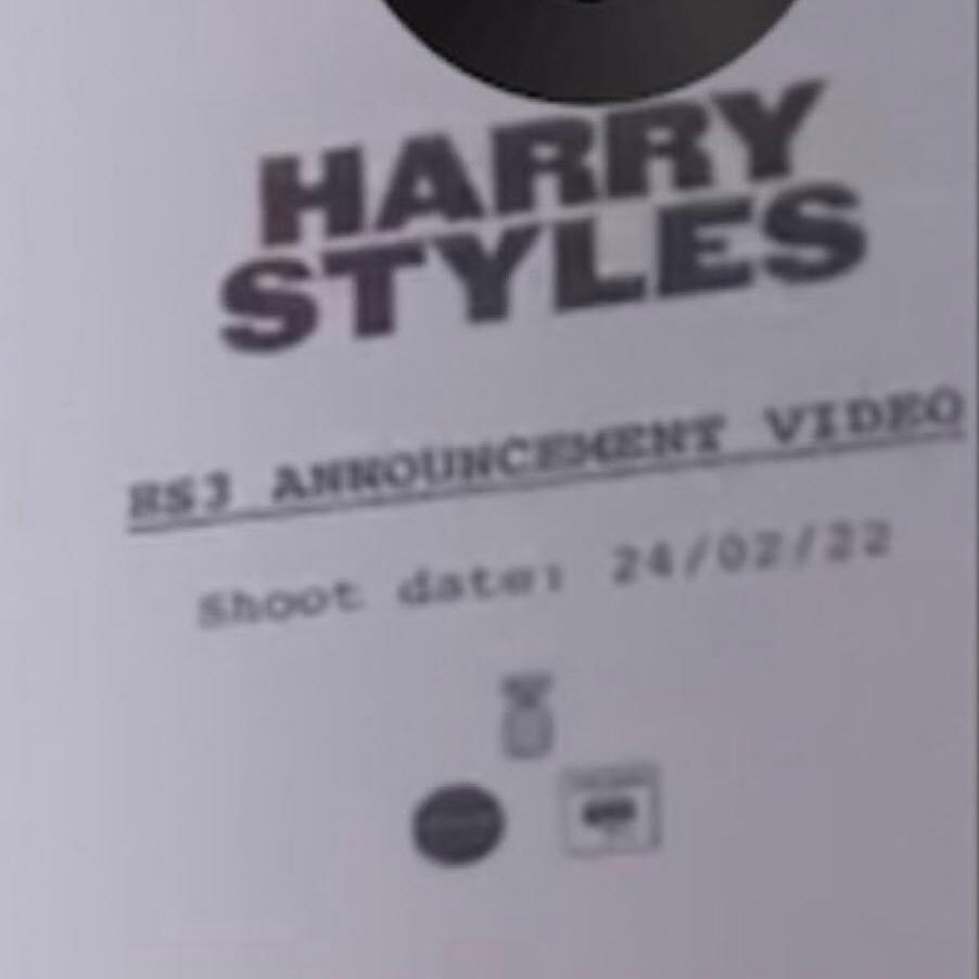 HS3 announcement video shoot: 24/02/22 🤔