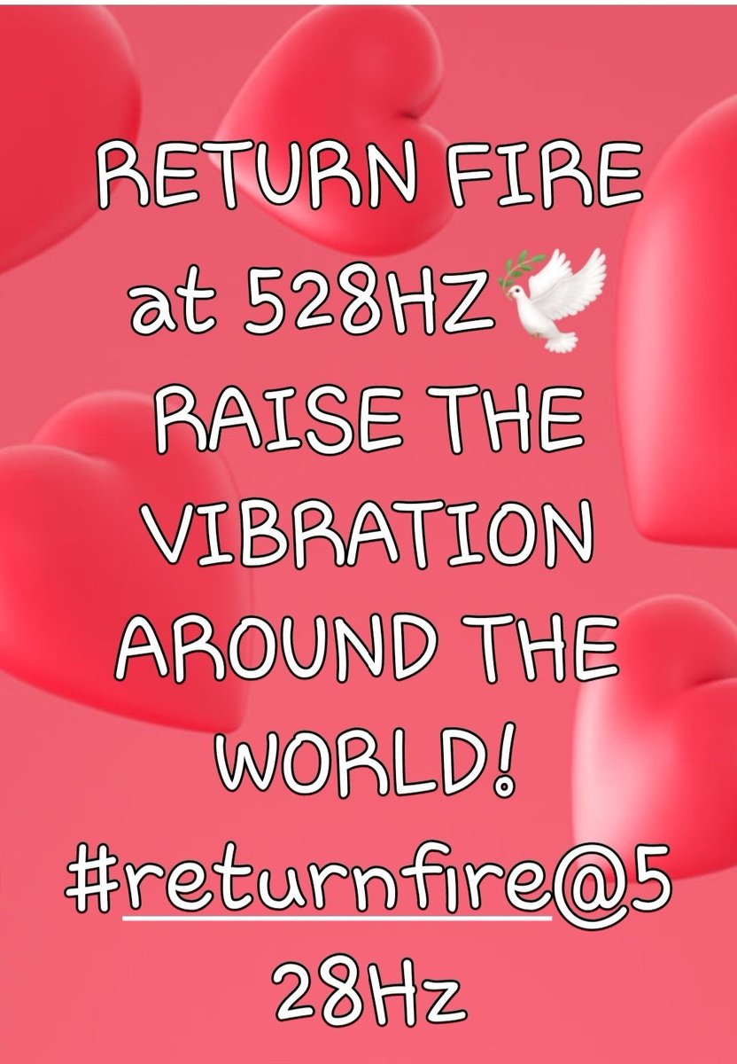 Tweeta1000words's tweet image. #returnfire@528Hz