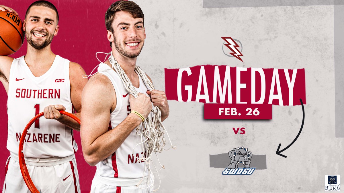 Senior Day‼️

Let's send the seniors out on a high note as we close out the regular season against SWOSU!

🆚 Southwestern Oklahoma State
⏰ 3 PM
📍 Sawyer Center
📊 bit.ly/2NYAQAH
🎥 bit.ly/2FJtwHk

#BoltsUp⚡️ | <a href="/jacksonrothwell/">Jackson Rothwell</a> <a href="/LowkeyKB15/">Karsten Berg (KB) ॐ</a>