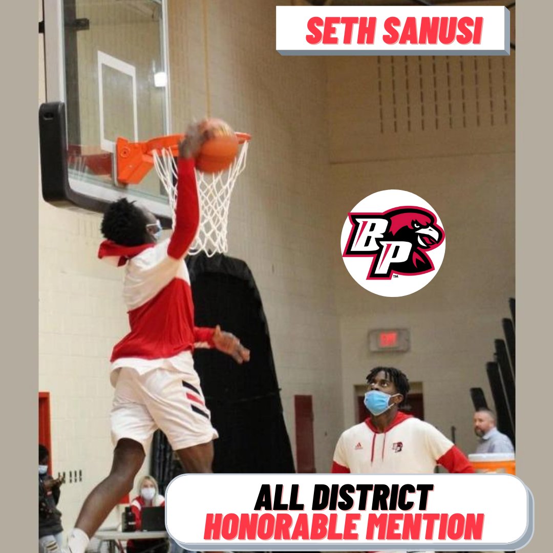 Congratulations to Seth Sanusi on being named a Commonwealth District Honorable Mention