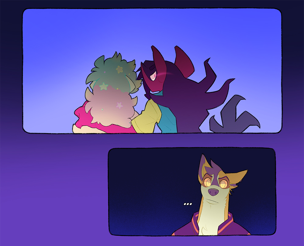 Fudo &amp; Casper 14: Uncomfortably Close (2/3)
I switch my Fudo from Fairy... to Dark. 