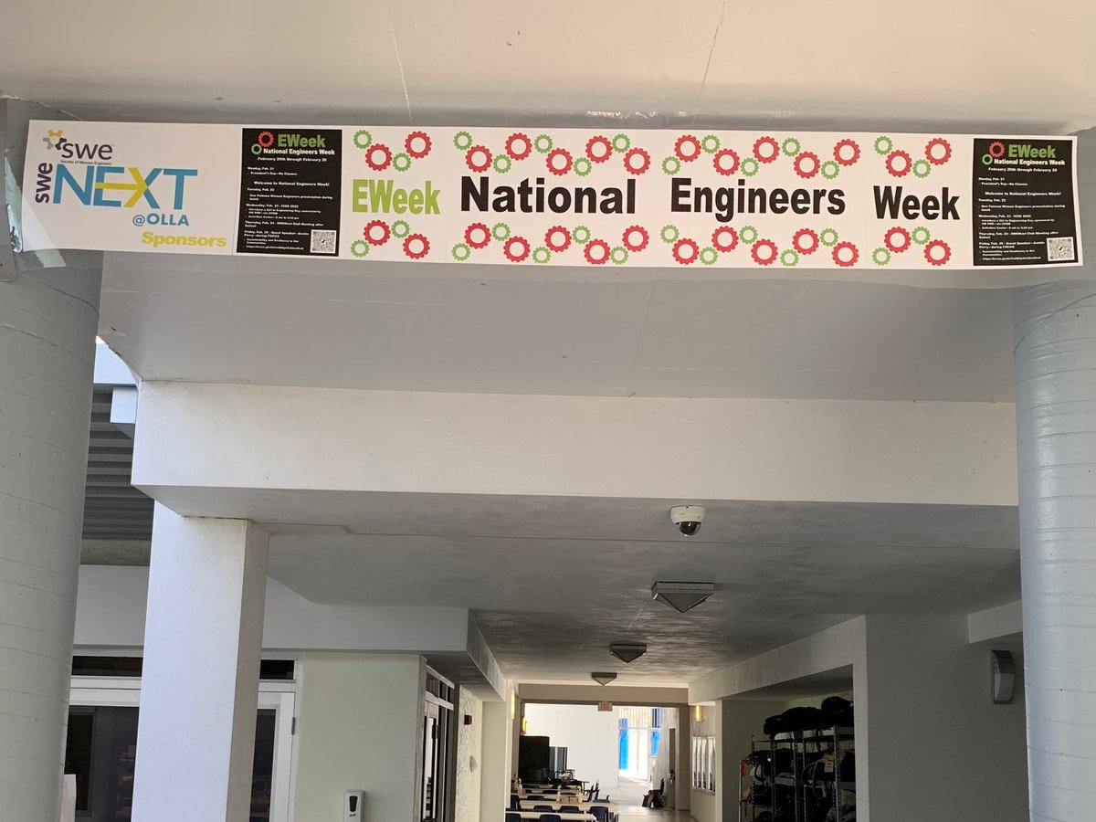 stemolla's tweet photo. @LourdesBobcats welcomed National Engineering Week #EWEEK with a slide show presentation of Famous Women Engineers.  #Engineering #STEMGirls https://t.co/sYVdANXkdh
