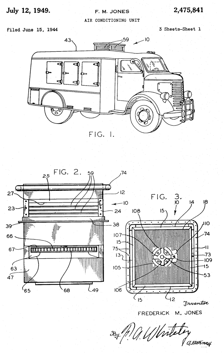 FCSNutrition's tweet image. Join us as we continue to honor influential African Americans in food during #BlackHistoryMonth. Today we celebrate a "cool" inventor, Frederick McKinley Jones. Jones created the first portable refrigeration units, making it possible to transport perishable items!🚛❄️