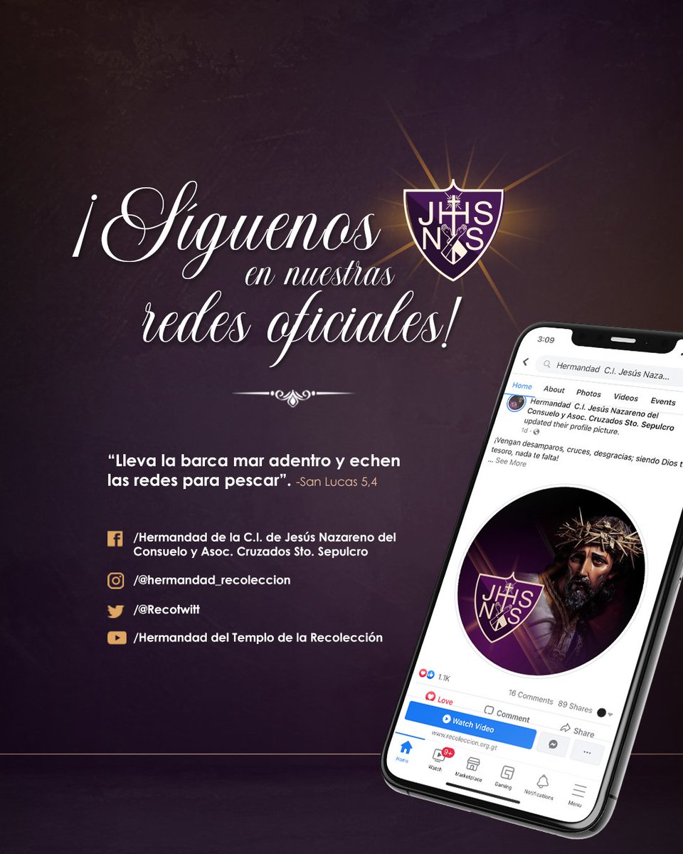 Recotwitt's tweet photo. 'Porque pescar en red es ser Iglesia y la misión de nuestros medios de comunicación'.

¡Síguenos en nuestras redes sociales!

#LaReco 
Soy #DeCorazonRecoleto https://t.co/QhKXnssmKm