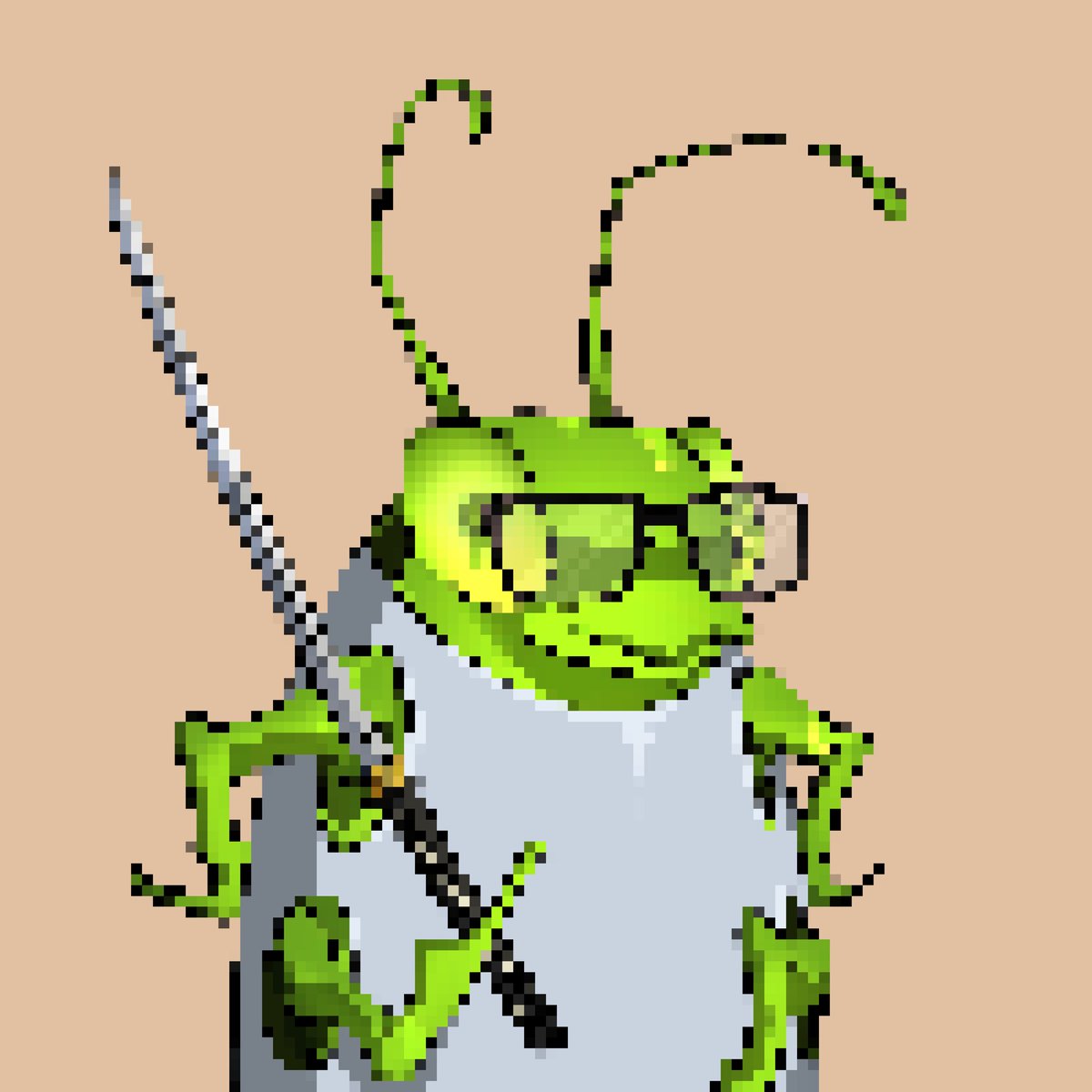 RadRoachesNFT's tweet photo. Since most #SolanaNFTs are pixilated we thought we’d try it out!

Not a bad look🪳☢️
#NFT #NFTCollection #nftcollector #NFTdrop #NFTartist #NFTProject https://t.co/BZaQIzCKwx