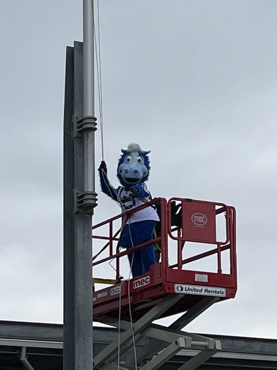 Thank you <a href="/blue/">Blue</a> for visiting the IMS grounds today to kick off the <a href="/IndyCar/">NTT INDYCAR SERIES</a> season.

As the green flag drops on racing season, we look forward to the 2022 growing season too!

Full season schedule: indycar.com/Schedule